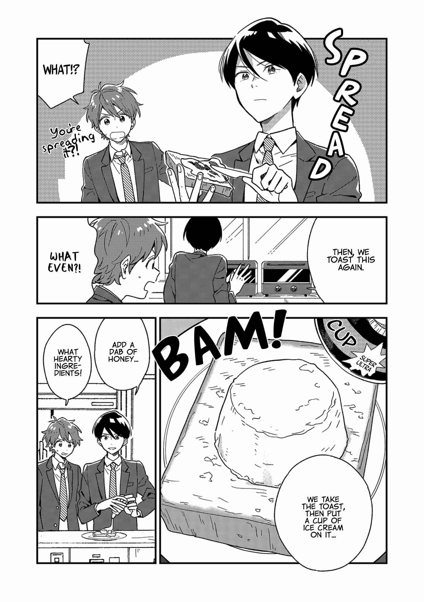 Page 12 Chapter 12 Danshi Koukousei wa Kyou mo Onaka ga Suiteiru