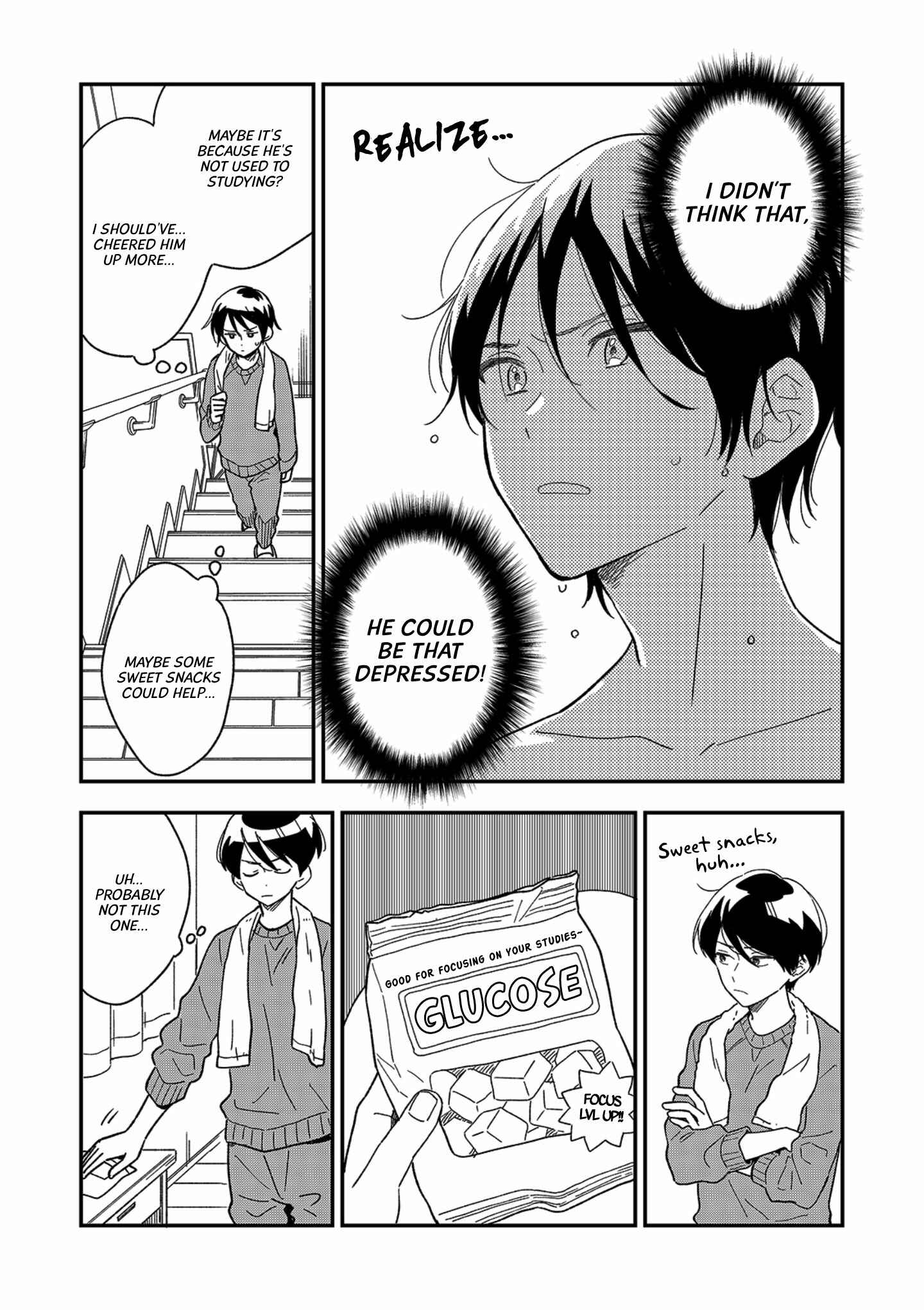 Page 7 Chapter 12 Danshi Koukousei wa Kyou mo Onaka ga Suiteiru