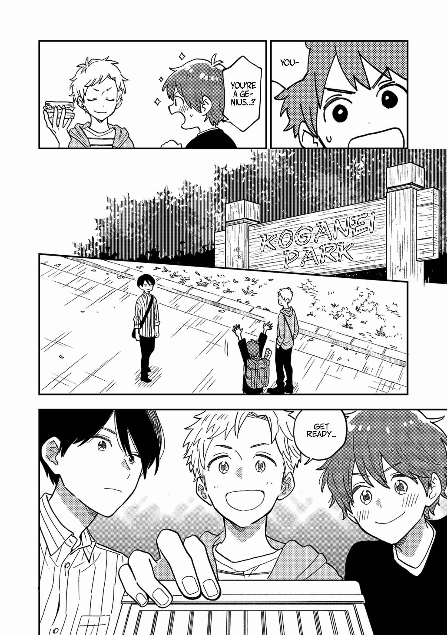 Page 7 Chapter 13 Danshi Koukousei wa Kyou mo Onaka ga Suiteiru