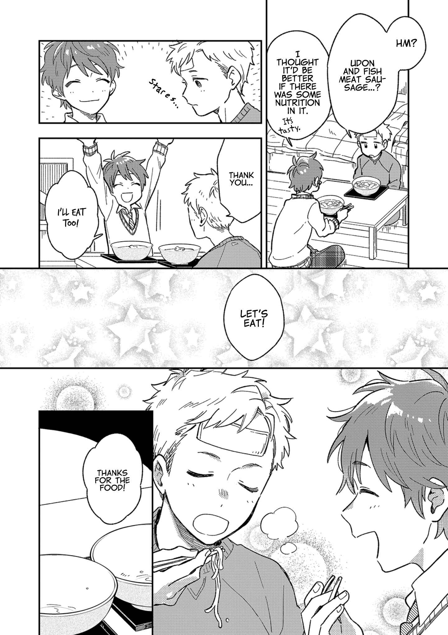 Page 7 Chapter 6 Danshi Koukousei wa Kyou mo Onaka ga Suiteiru