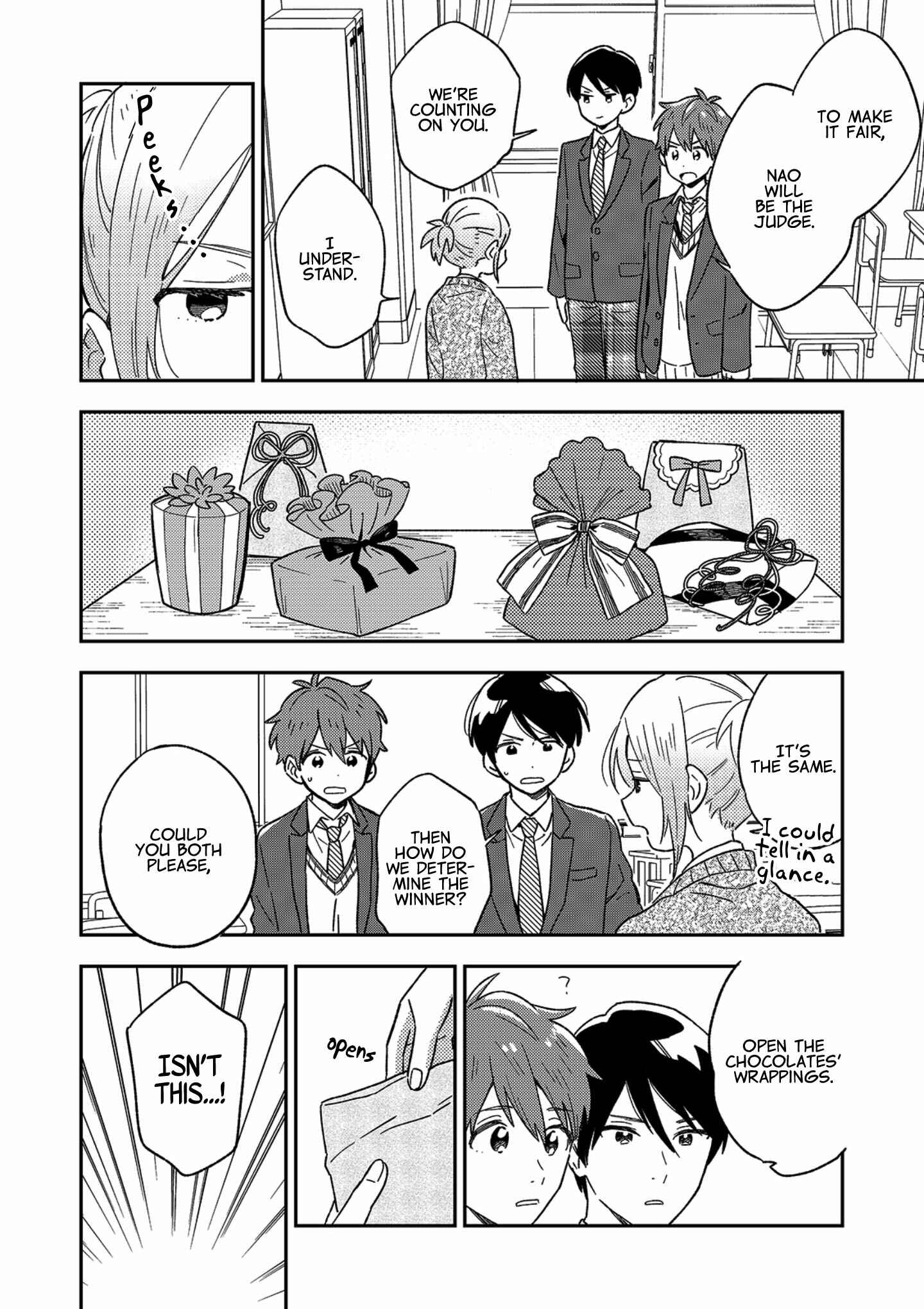 Page 11 Chapter 9 Danshi Koukousei wa Kyou mo Onaka ga Suiteiru