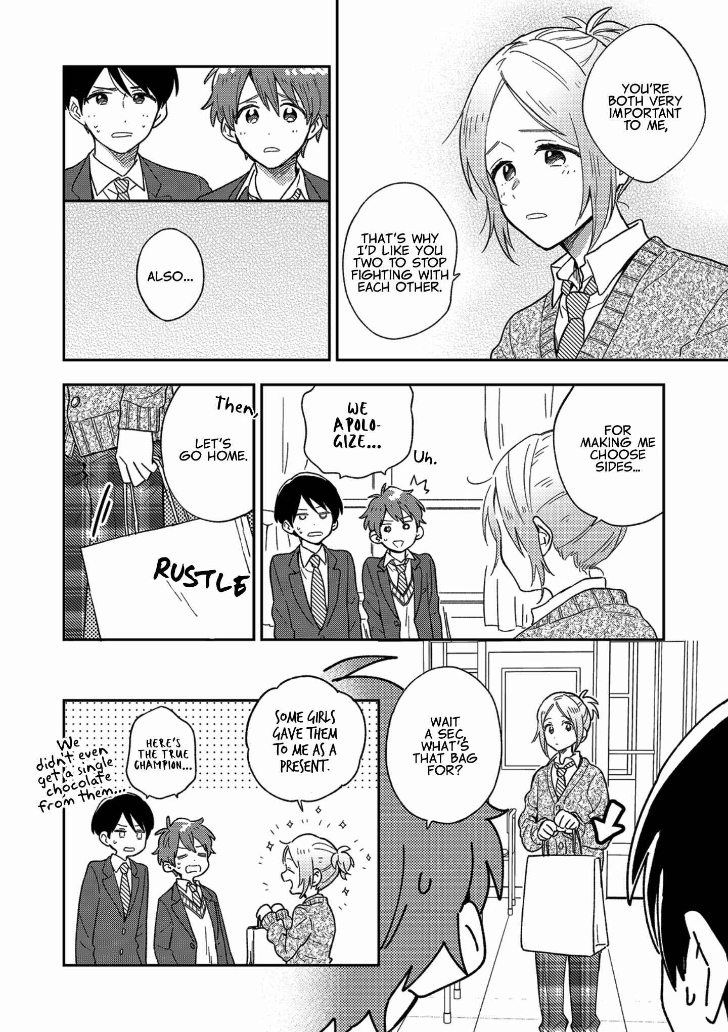 Page 13 Chapter 9 Danshi Koukousei wa Kyou mo Onaka ga Suiteiru