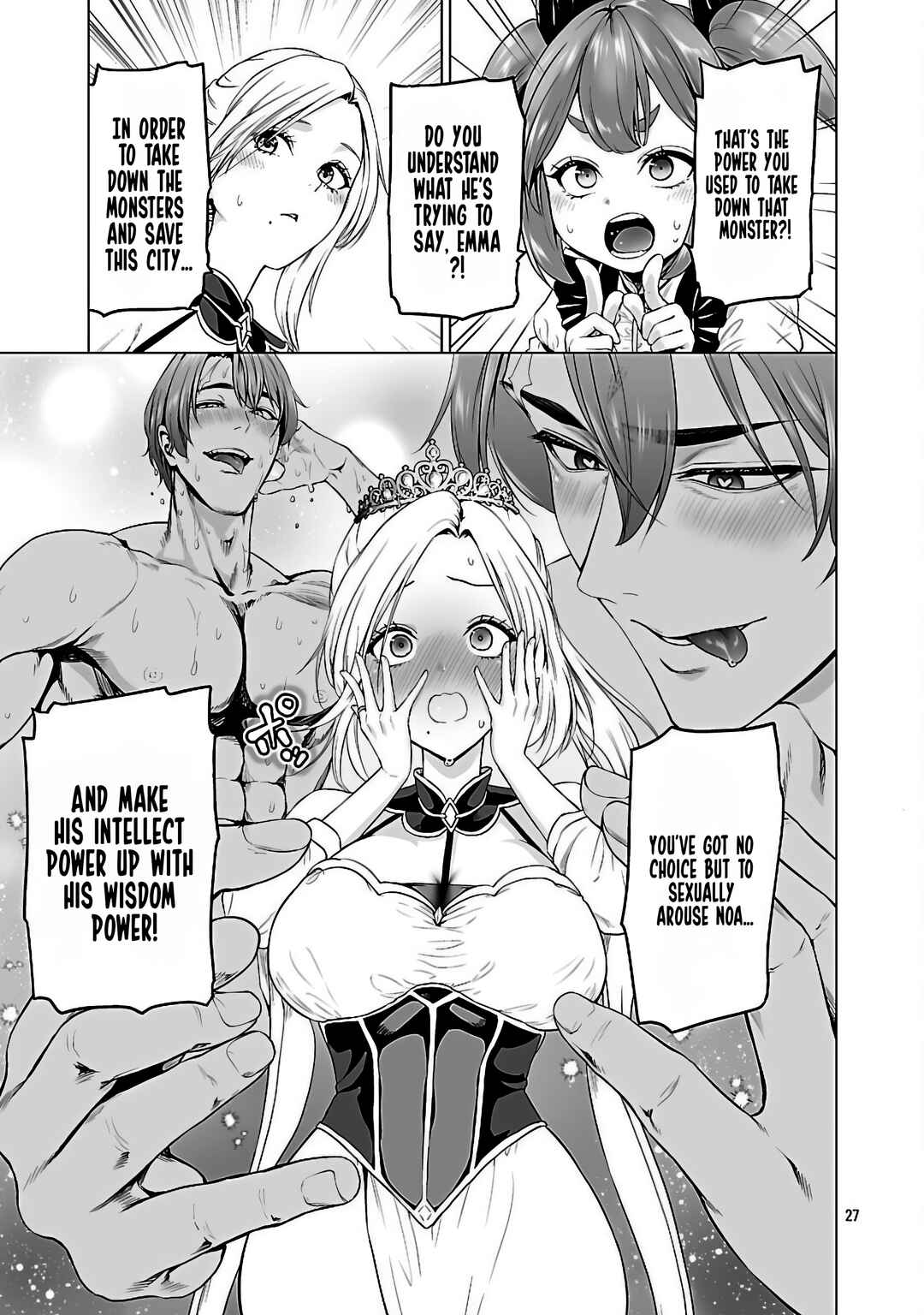Page 29 Chapter 3 Isekai H Eiyuuden ~Bishoujo Senshi-tachi wa Saikyou Gunshi no Muchana Onegai ni Sakaraenai~