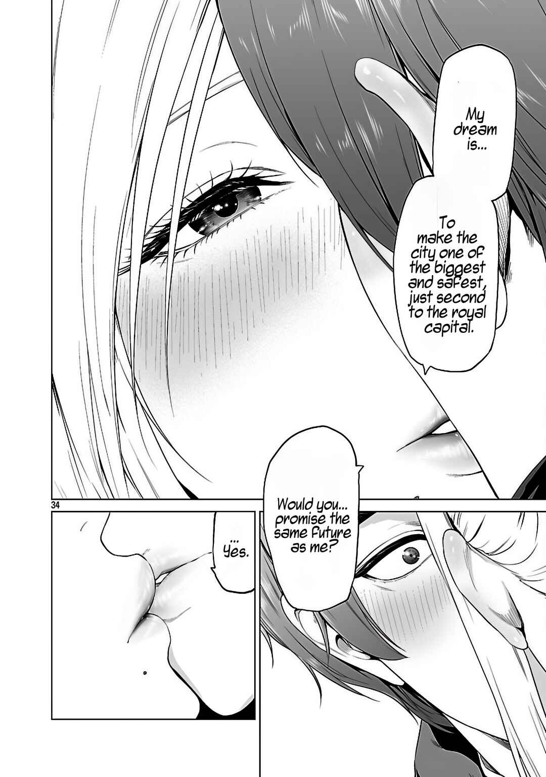 Page 36 Chapter 3 Isekai H Eiyuuden ~Bishoujo Senshi-tachi wa Saikyou Gunshi no Muchana Onegai ni Sakaraenai~