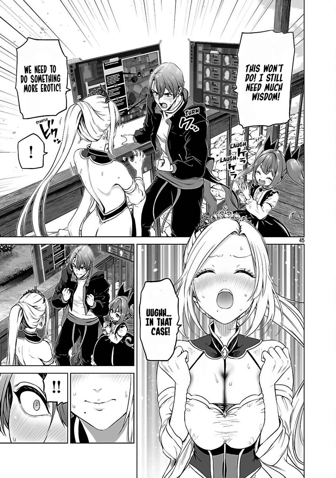 Page 47 Chapter 3 Isekai H Eiyuuden ~Bishoujo Senshi-tachi wa Saikyou Gunshi no Muchana Onegai ni Sakaraenai~