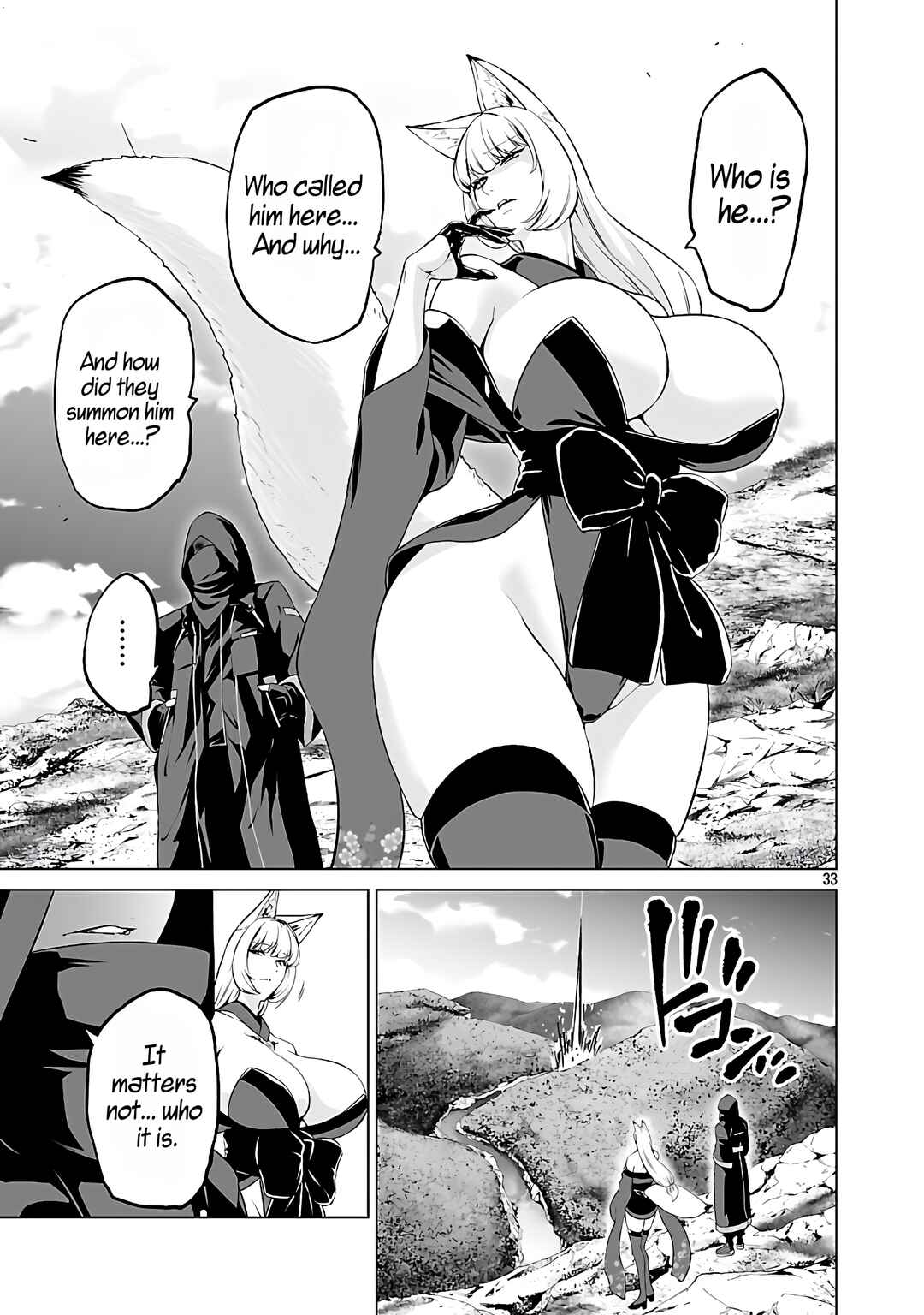 Page 35 Chapter 4 Isekai H Eiyuuden ~Bishoujo Senshi-tachi wa Saikyou Gunshi no Muchana Onegai ni Sakaraenai~