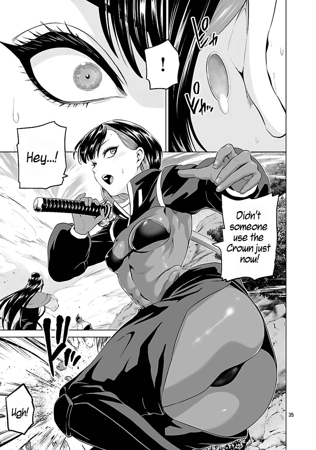 Page 37 Chapter 4 Isekai H Eiyuuden ~Bishoujo Senshi-tachi wa Saikyou Gunshi no Muchana Onegai ni Sakaraenai~