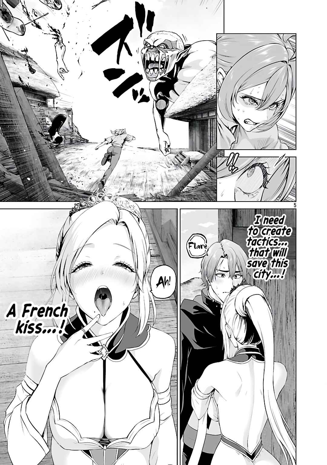 Page 7 Chapter 4 Isekai H Eiyuuden ~Bishoujo Senshi-tachi wa Saikyou Gunshi no Muchana Onegai ni Sakaraenai~