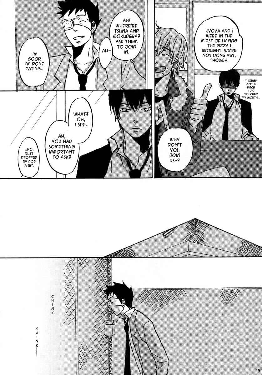 Page 19 Chapter Unknown_4af1 Katekyo Hitman Reborn! - Soredemo Sekai wa Mawatteru (Doujinshi)