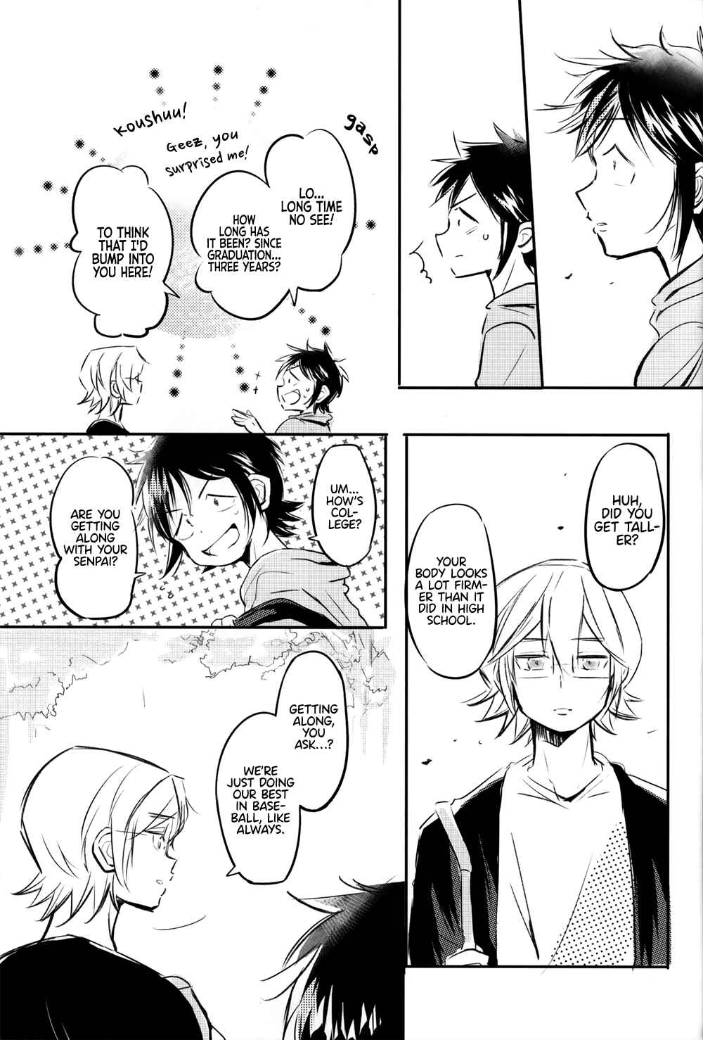 Page 24 Chapter Unknown_0892 Diamond no Ace - Koujichuu ni Tsuki Katagawa Kougo Tsuukou (Doujinshi)