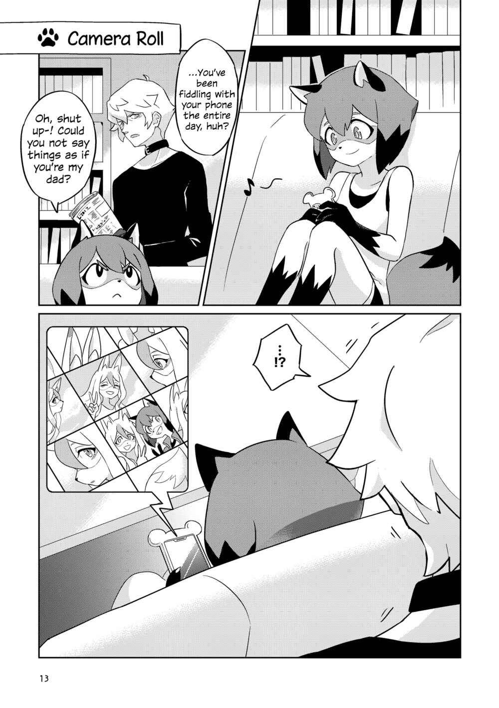 Page 12 Chapter Unknown_7ed5 BNA: Brand New Animal - BEST FRIEND? (Doujinshi)
