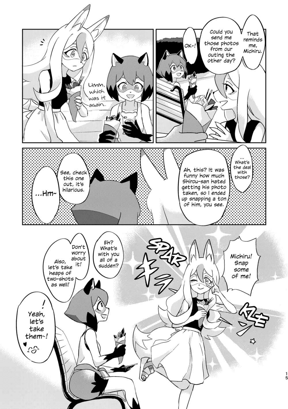 Page 14 Chapter Unknown_7ed5 BNA: Brand New Animal - BEST FRIEND? (Doujinshi)