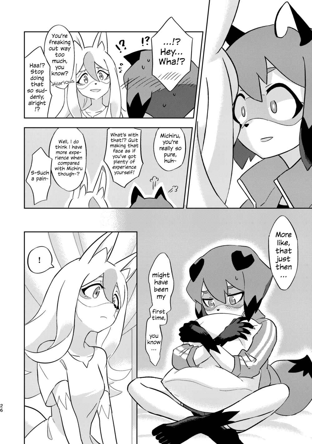 Page 25 Chapter Unknown_7ed5 BNA: Brand New Animal - BEST FRIEND? (Doujinshi)