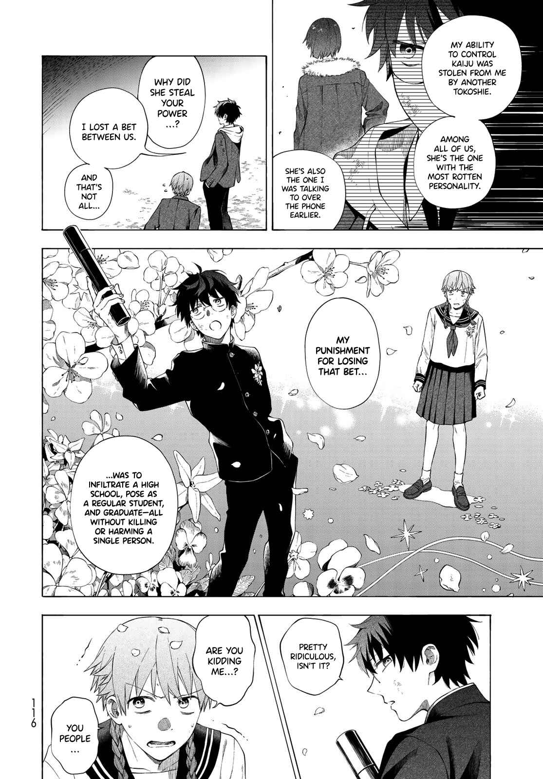 Page 38 Chapter 2 Tokoshie x Bullet: Kaijuu Gakuen