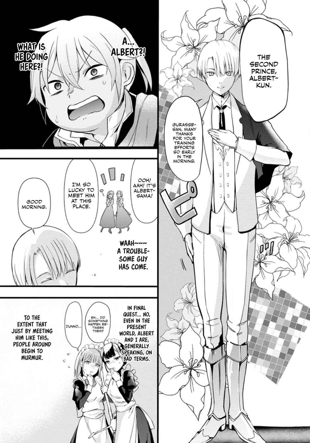 Page 10 Chapter 2 Kurobuta Ouji wa Zense o Omoidashite Kaishin Suru: Akuyaku Kyara ni Tensei Shita no de Shibou Endo kara Nigete itara Saikyou ni Natteita