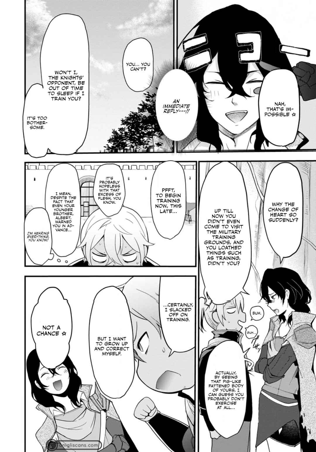 Page 23 Chapter 1 Kurobuta Ouji wa Zense o Omoidashite Kaishin Suru: Akuyaku Kyara ni Tensei Shita no de Shibou Endo kara Nigete itara Saikyou ni Natteita
