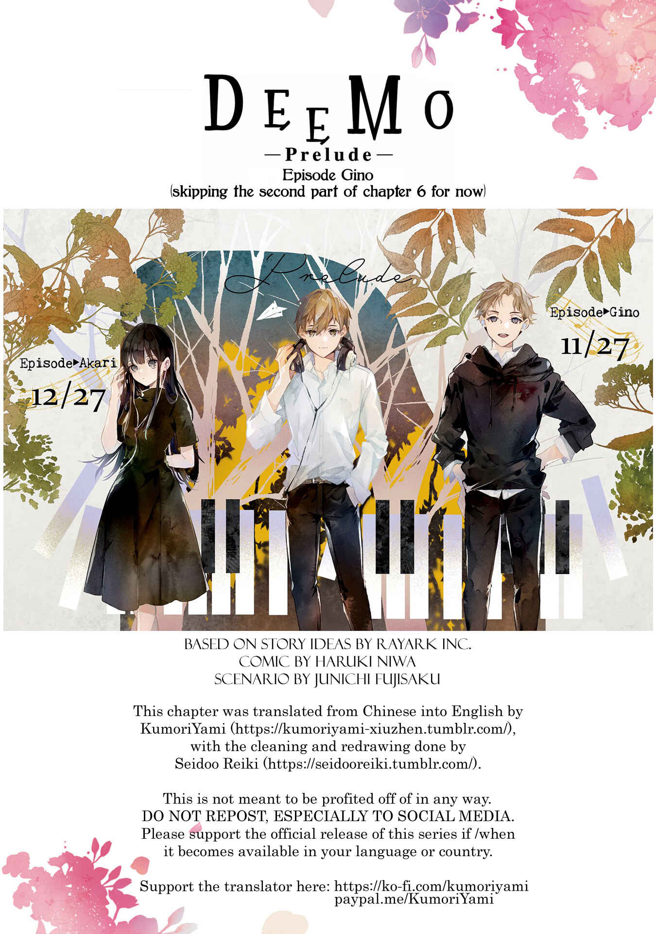 Page 1 Chapter 6.6 DEEMO -Prelude-