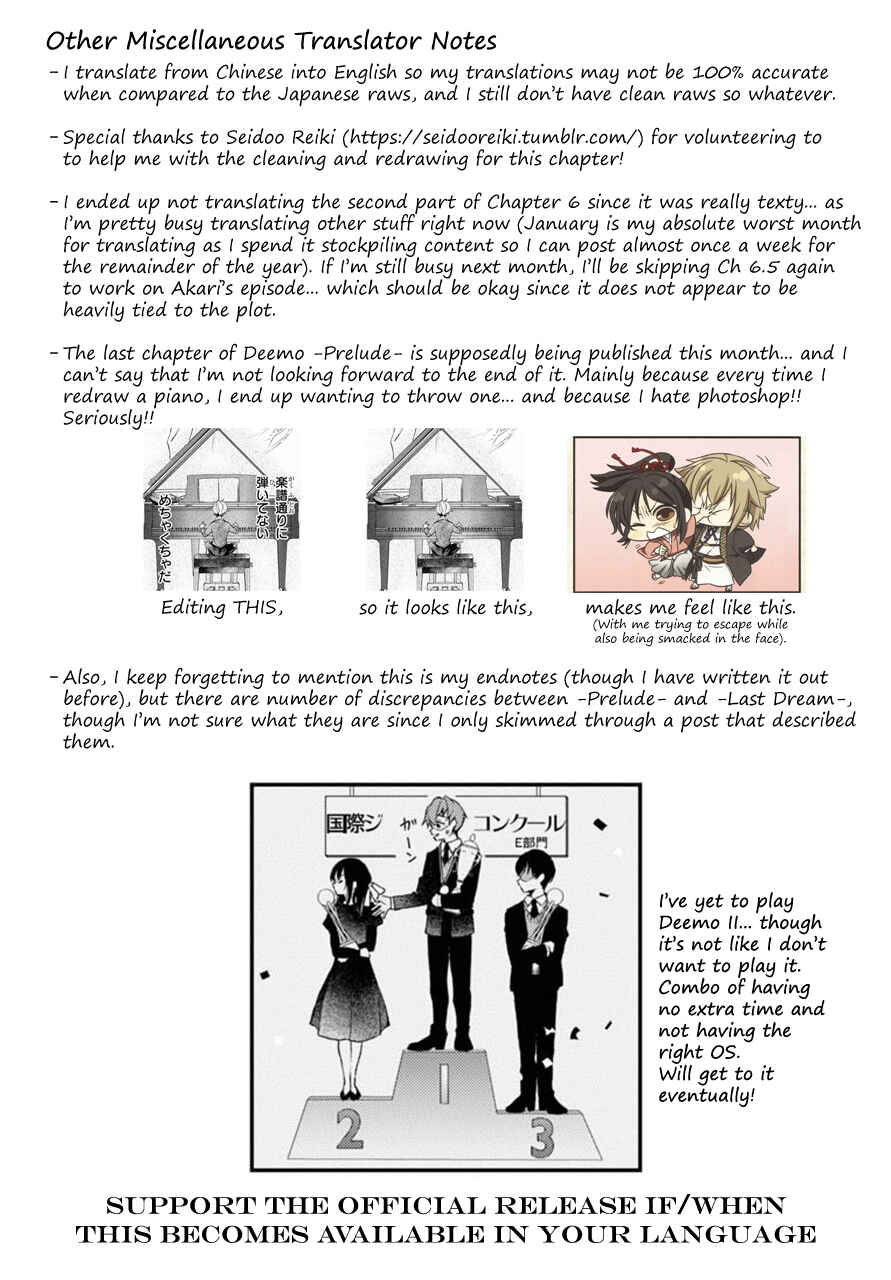 Page 13 Chapter 6.6 DEEMO -Prelude-