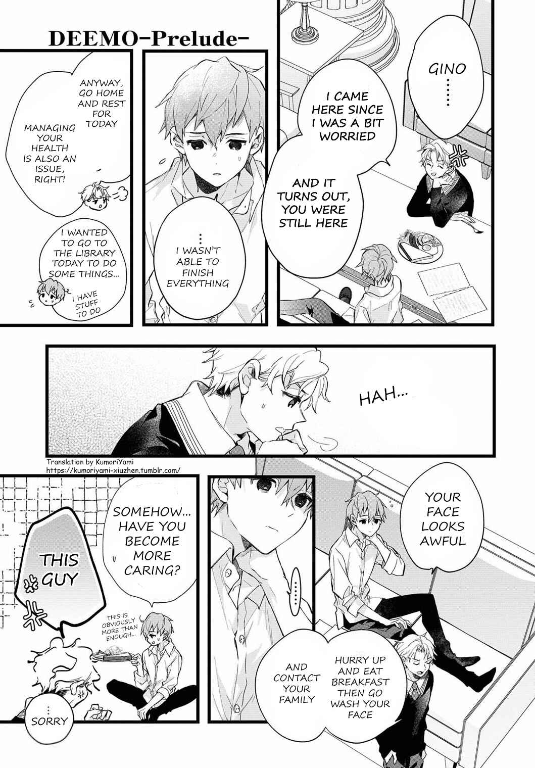 Page 12 Chapter 4 DEEMO -Prelude-