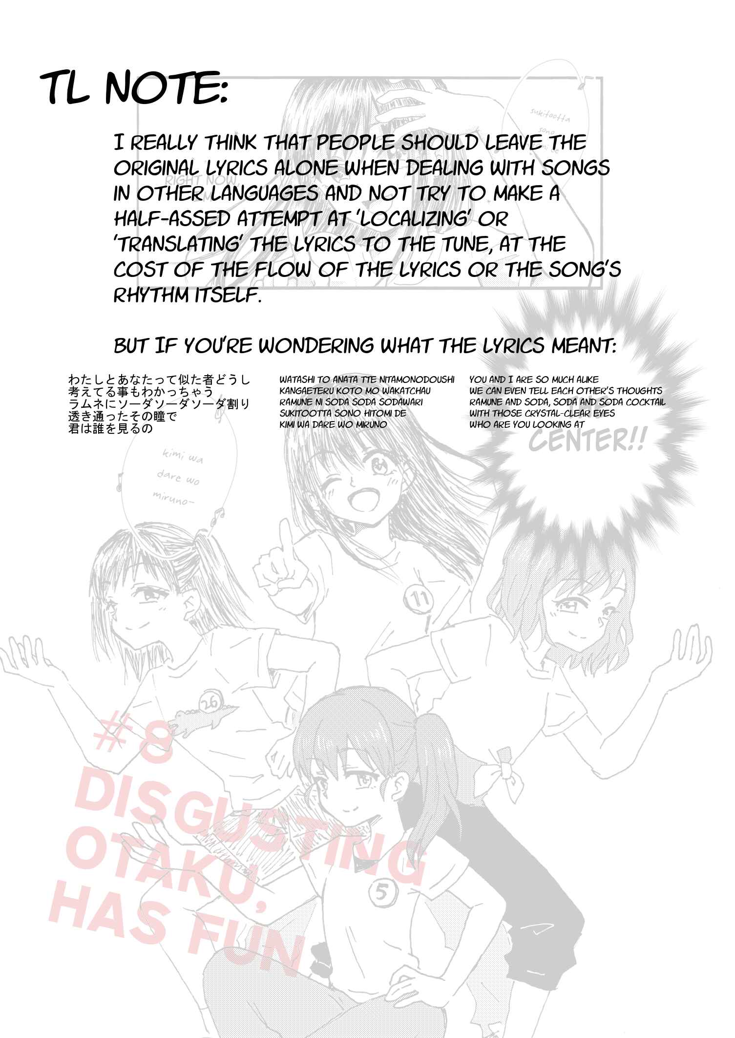 Page 9 Chapter 8 Disgusting Otaku, Become an Idol! (Pre-Serialization)