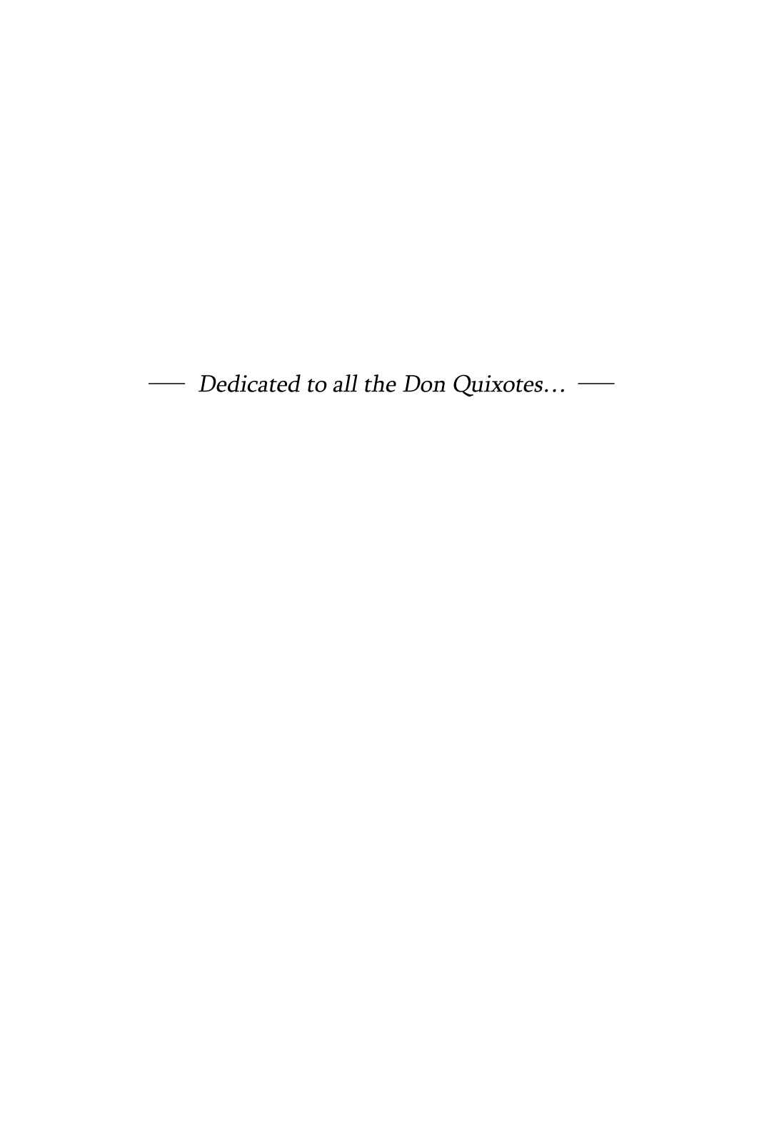 Page 6 Chapter 7.5 The Wandering Senior Don Quixote