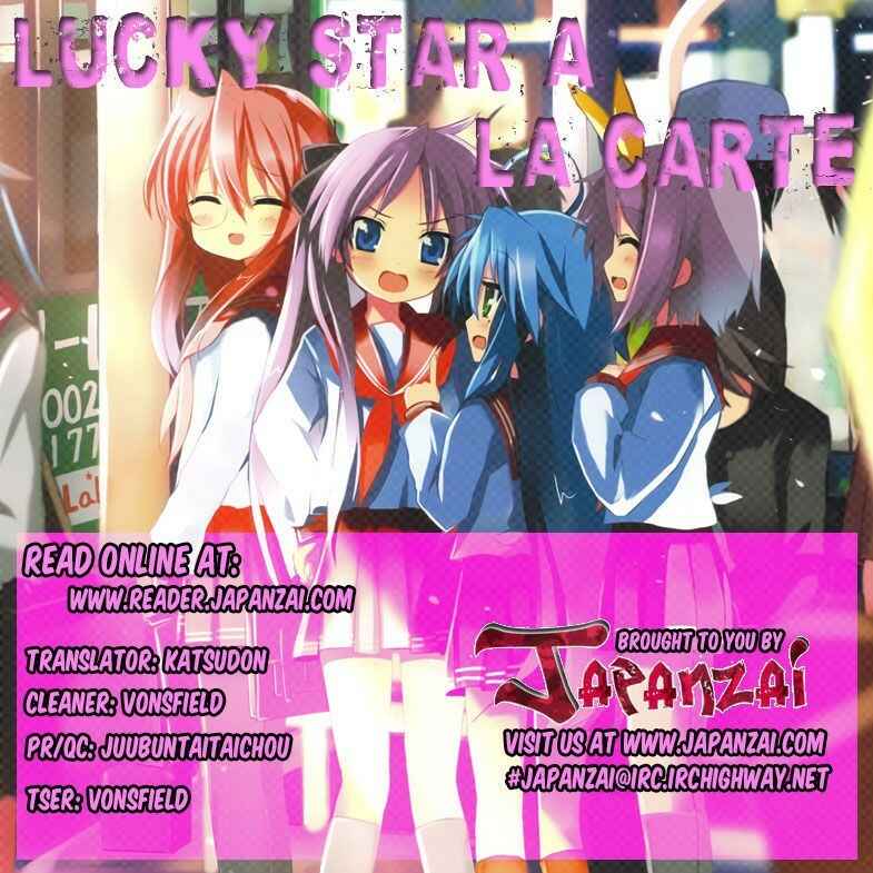 Page 1 Chapter 33 Lucky☆Star - Comic à la Carte