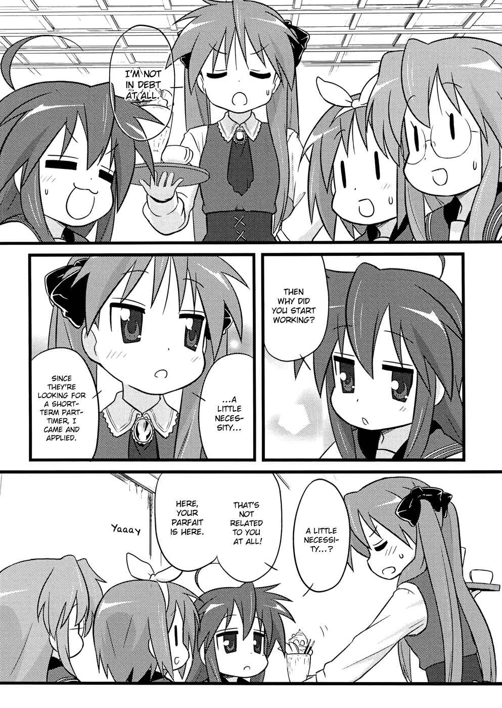 Page 8 Chapter 5 Lucky☆Star - Comic à la Carte