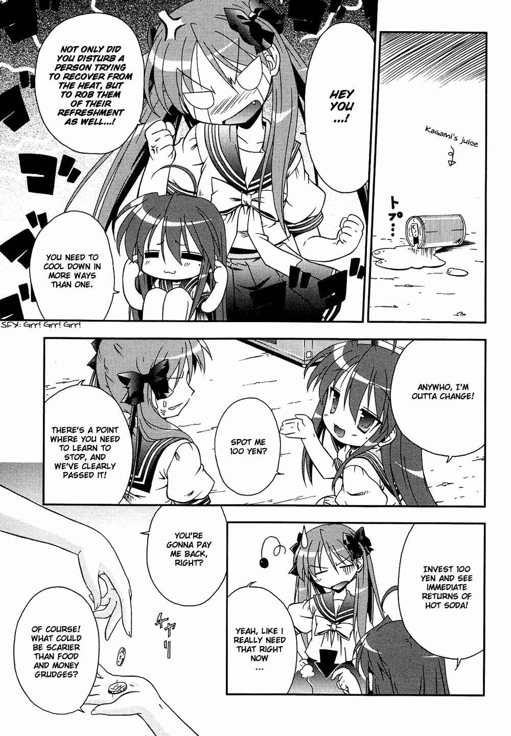 Page 3 Chapter 4 Lucky☆Star - Comic à la Carte