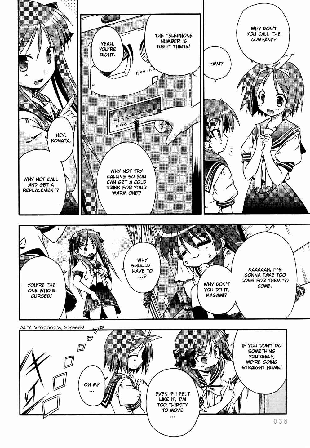 Page 6 Chapter 4 Lucky☆Star - Comic à la Carte