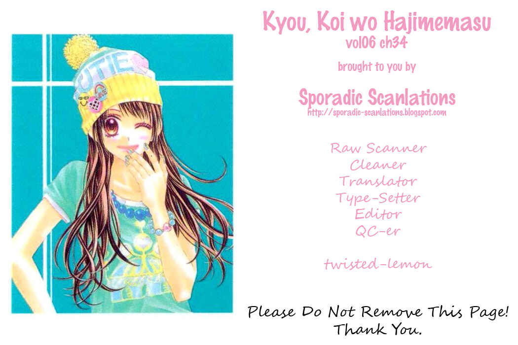 Page 28 Chapter 34 Kyou, Koi wo Hajimemasu