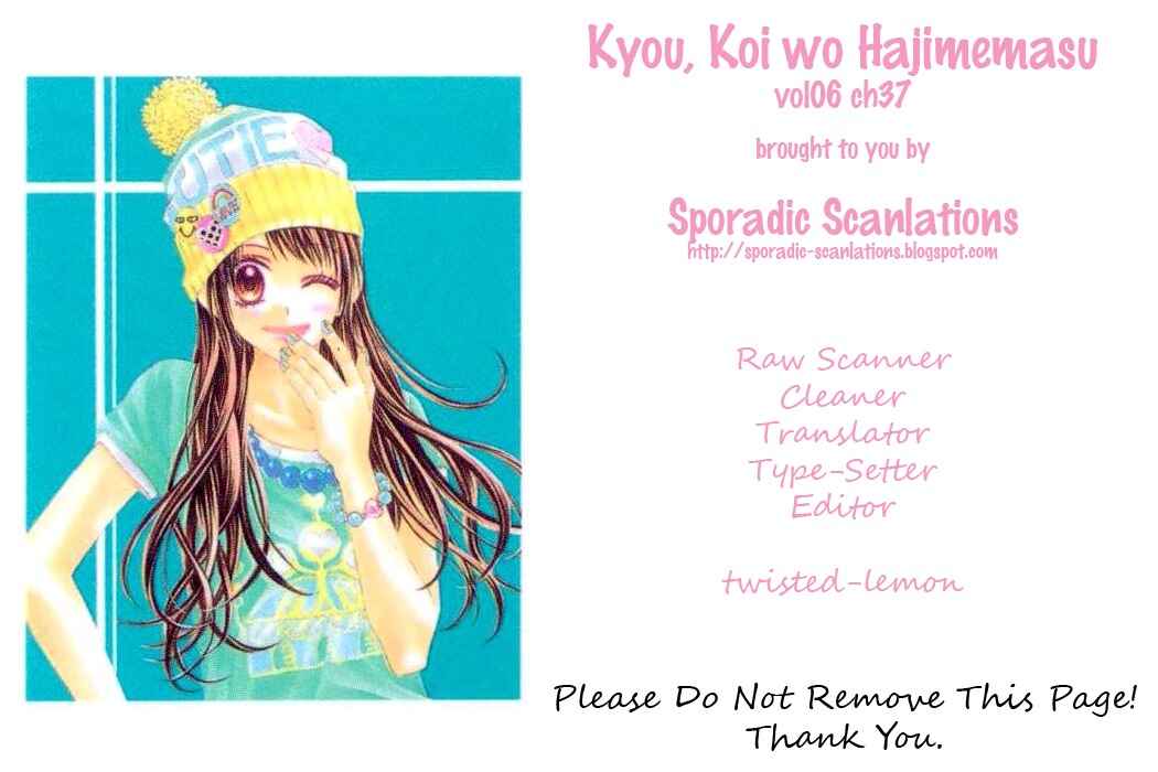 Page 26 Chapter 37 Kyou, Koi wo Hajimemasu