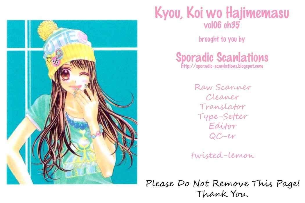 Page 26 Chapter 35 Kyou, Koi wo Hajimemasu