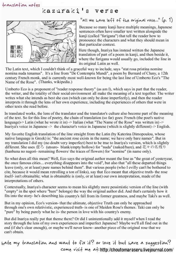 Page 24 Chapter 17 Hyakujitsu no Bara