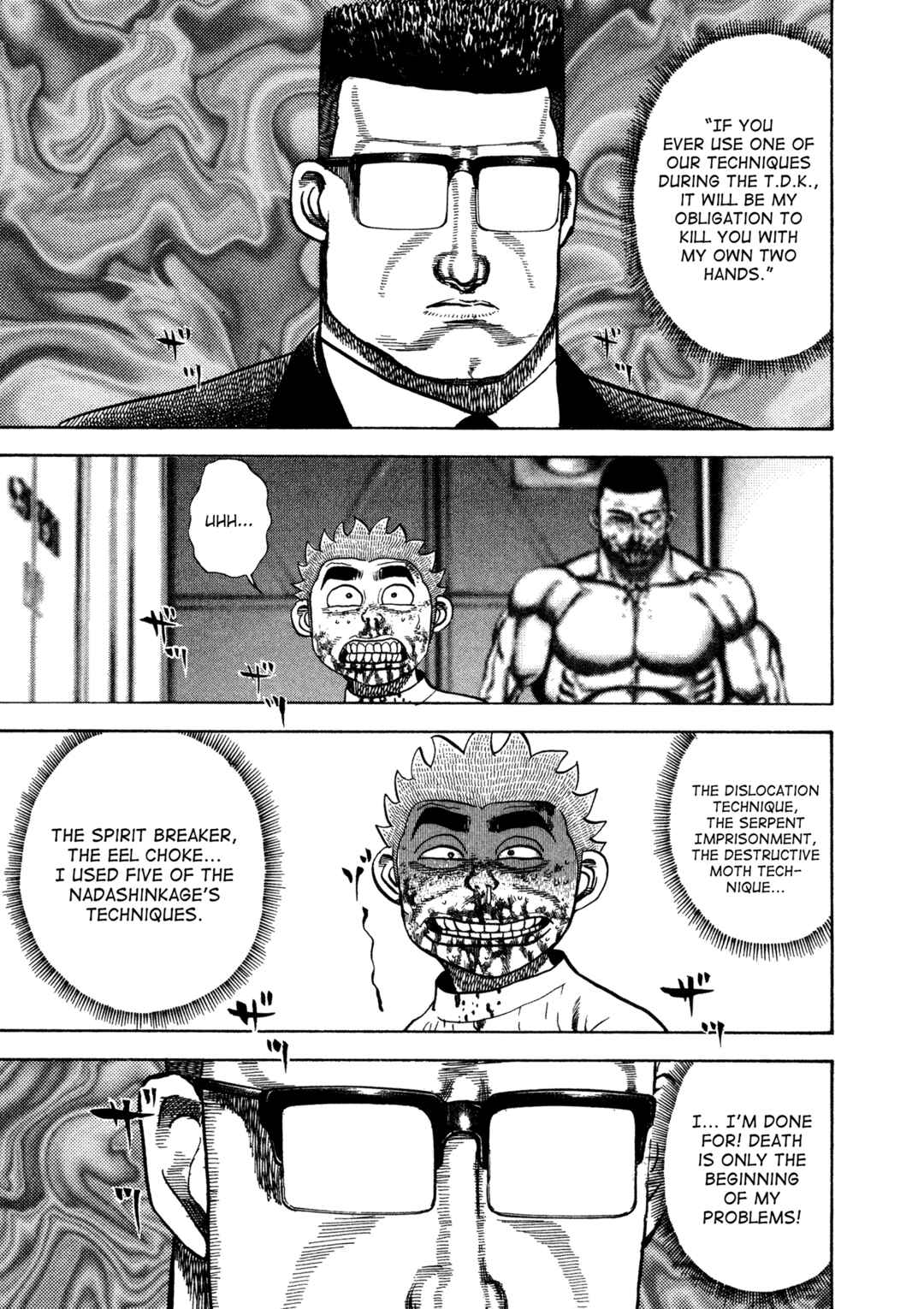 Page 13 Chapter 339 Koukou Tekken-den Tough