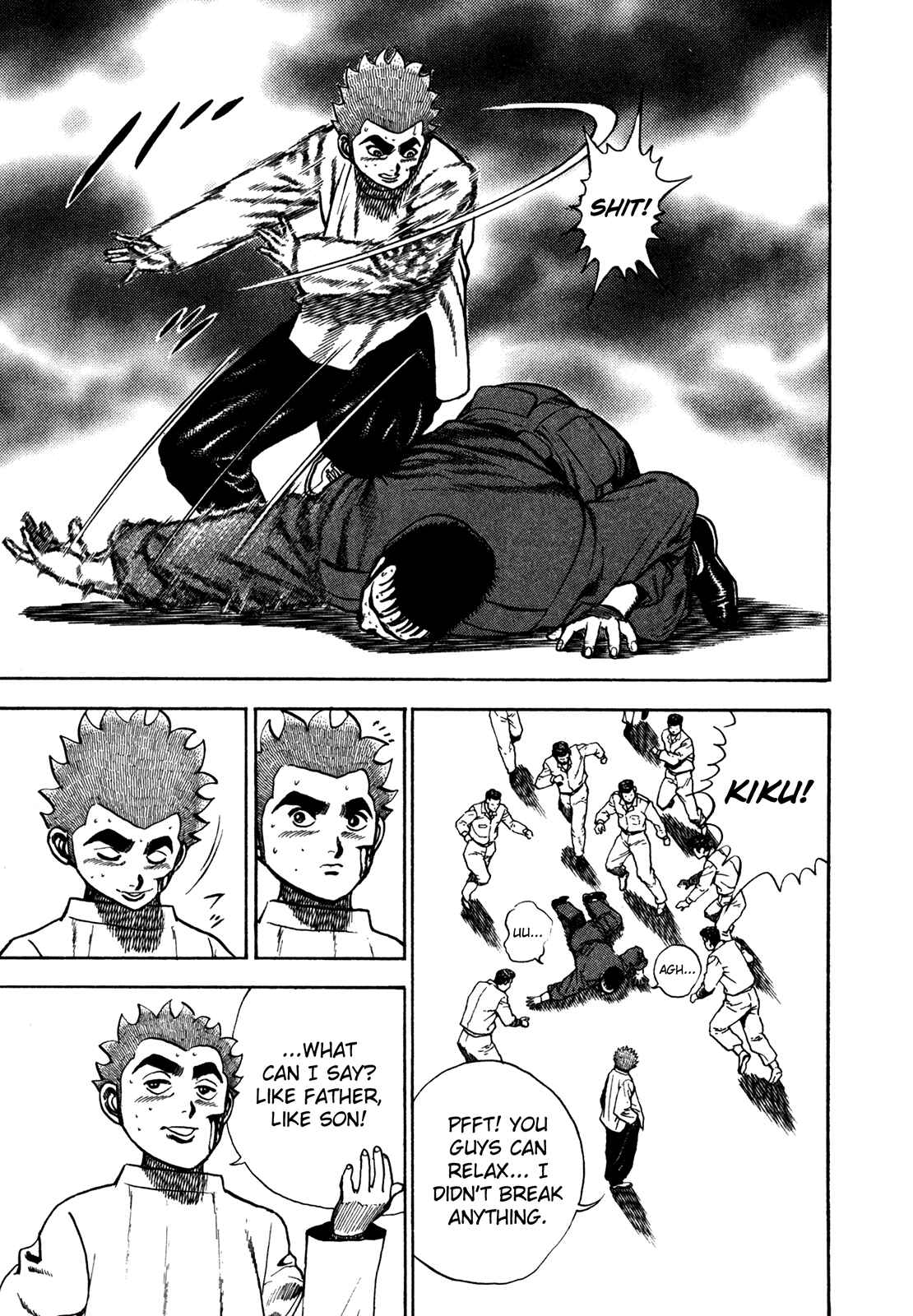 Page 17 Chapter 123 Koukou Tekken-den Tough