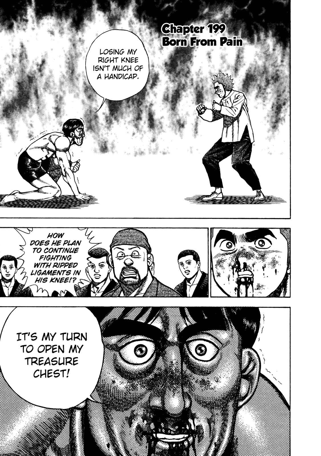 Page 1 Chapter 199 Koukou Tekken-den Tough