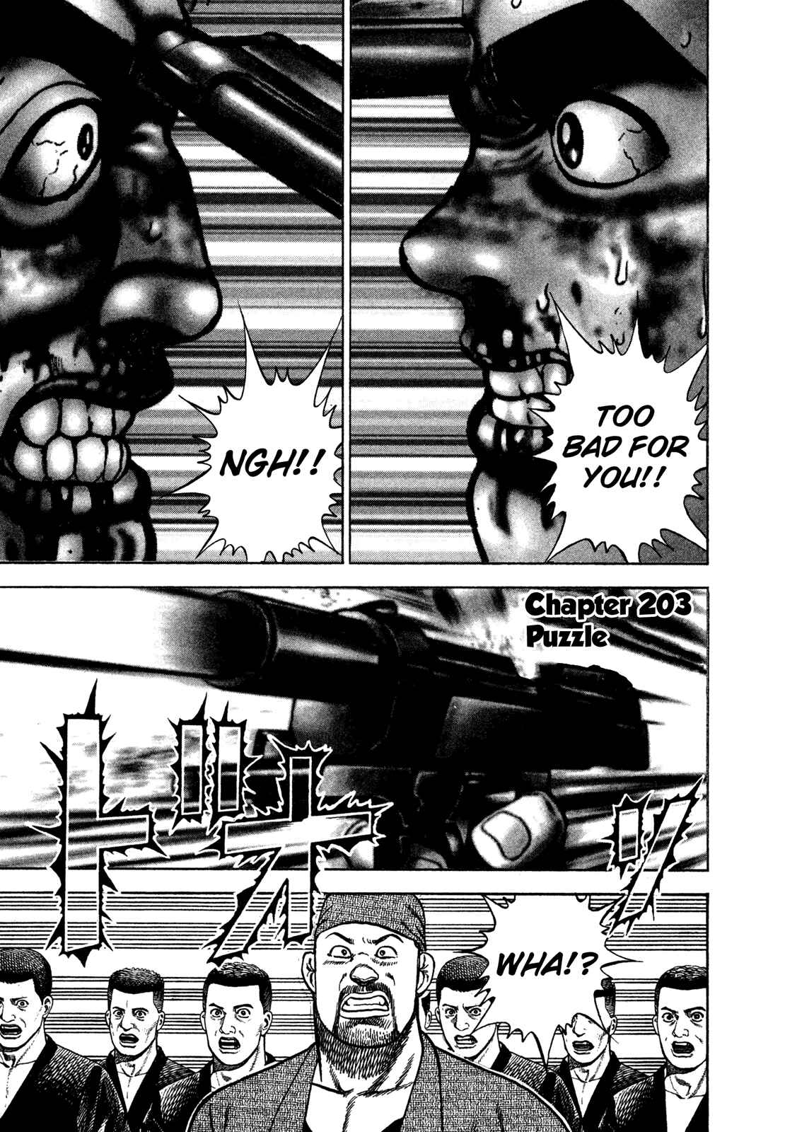 Page 1 Chapter 203 Koukou Tekken-den Tough
