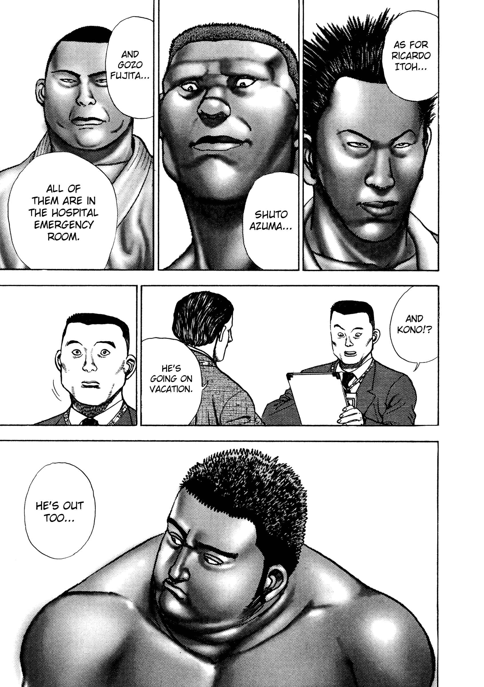 Page 13 Chapter 281 Koukou Tekken-den Tough