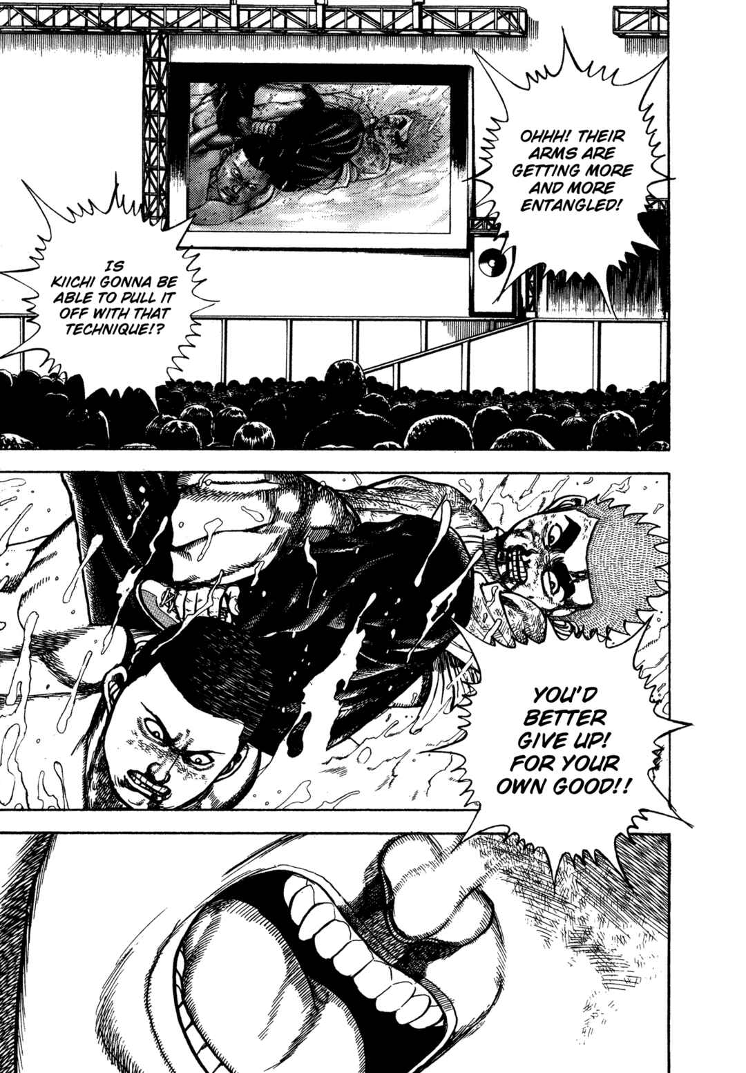 Page 14 Chapter 332 Koukou Tekken-den Tough