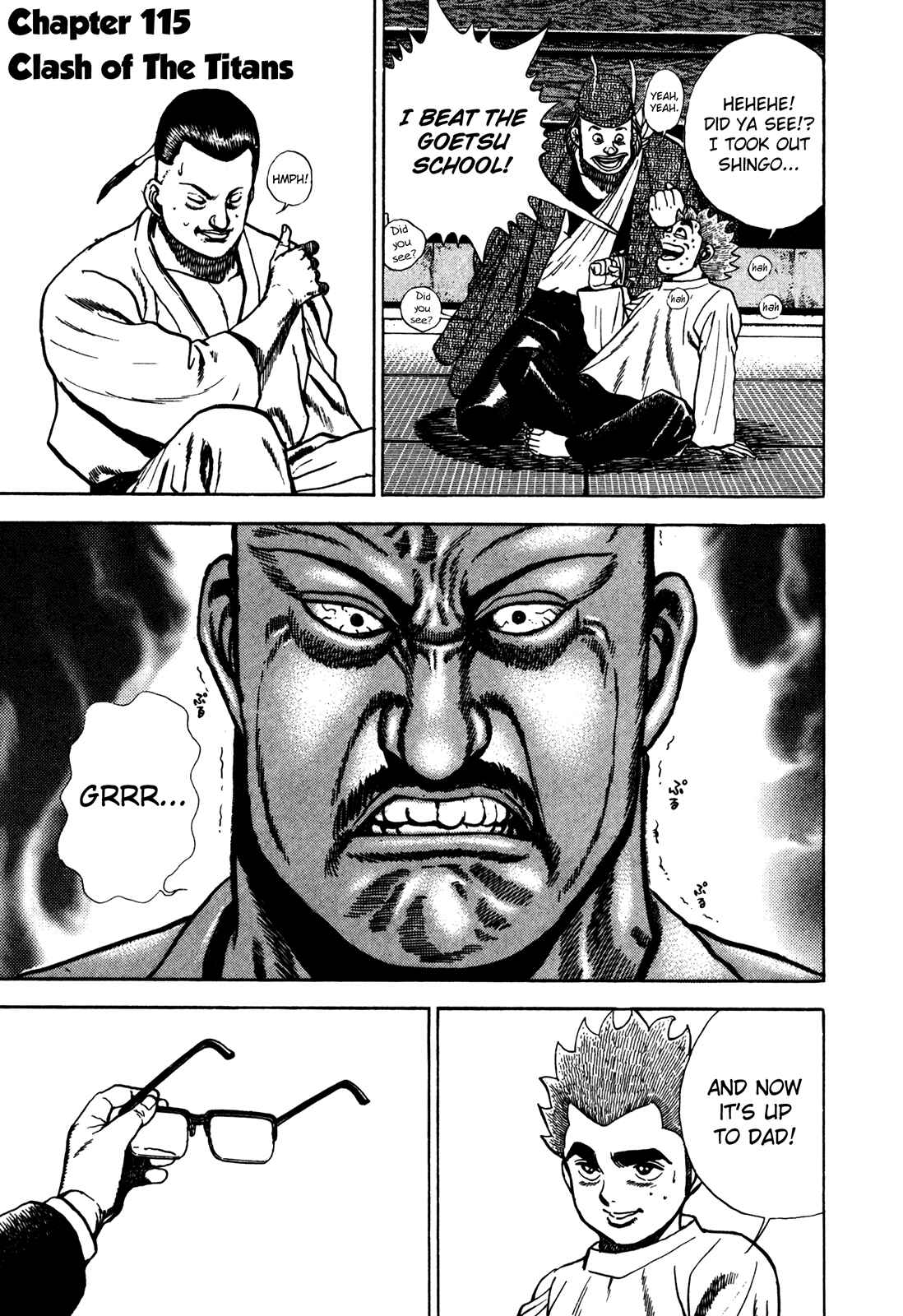 Page 1 Chapter 115 Koukou Tekken-den Tough