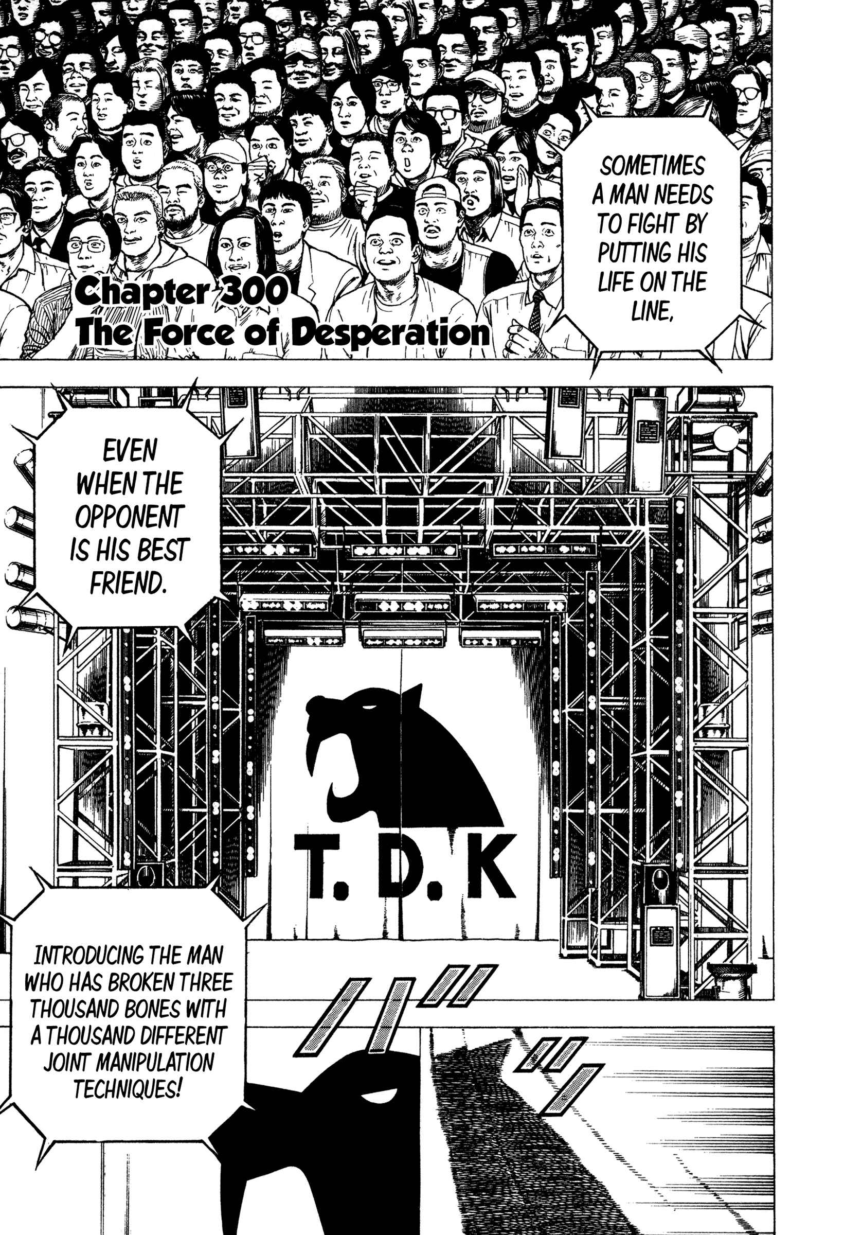 Page 1 Chapter 300 Koukou Tekken-den Tough
