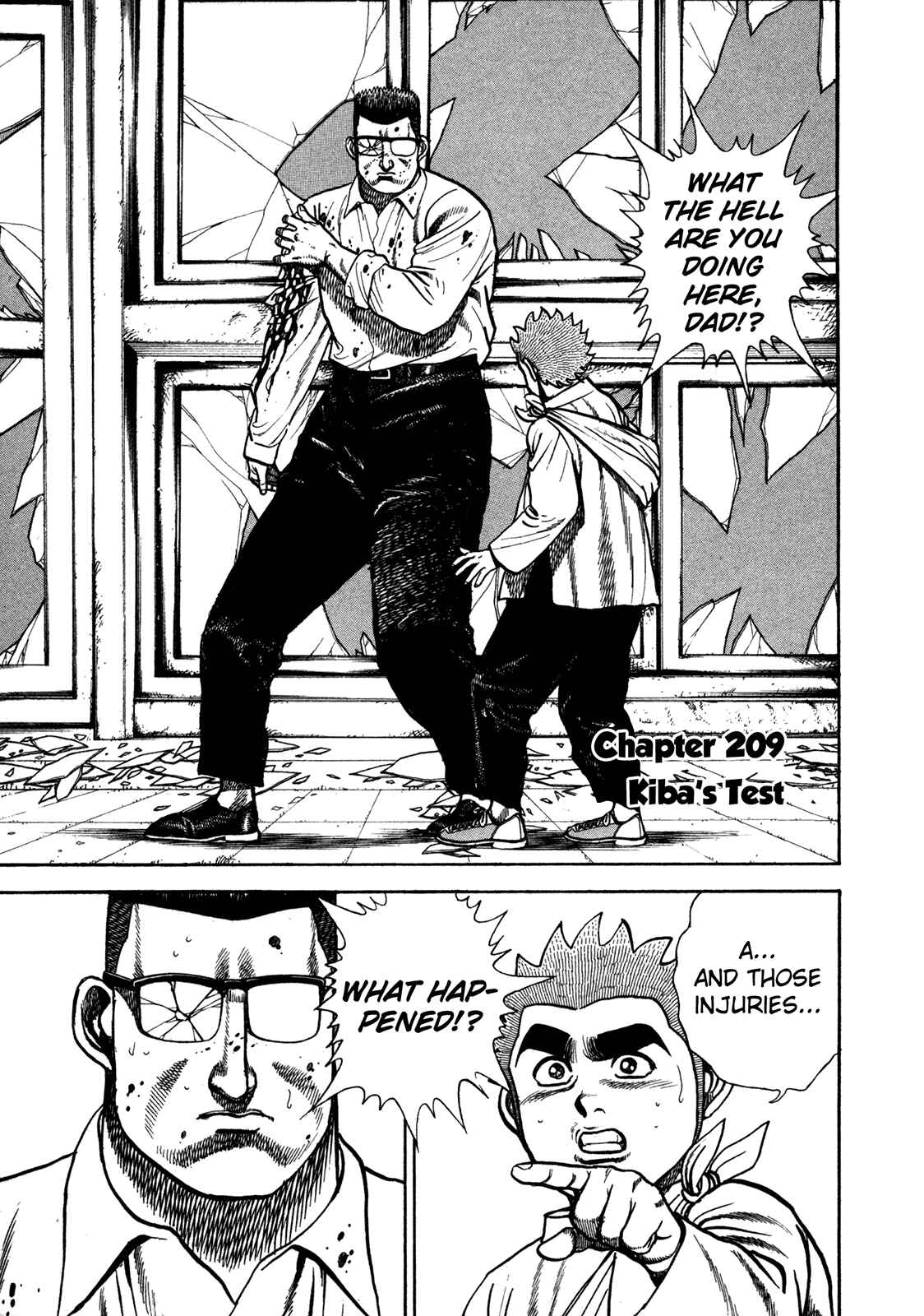 Page 1 Chapter 209 Koukou Tekken-den Tough