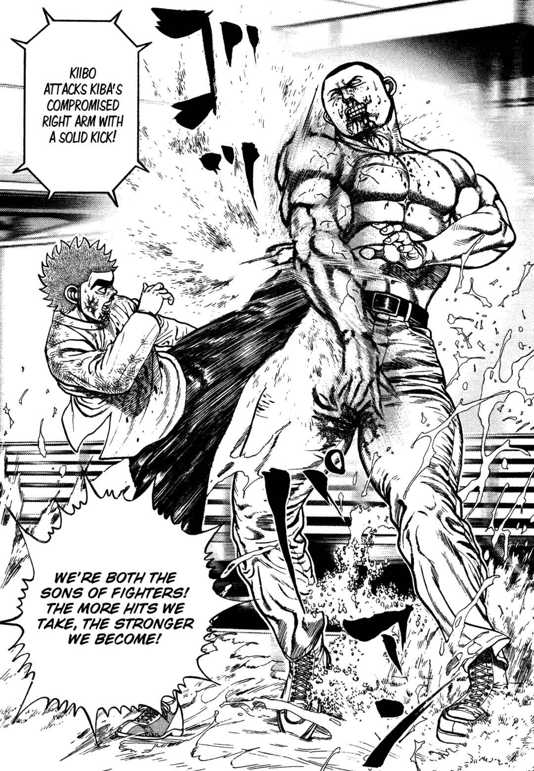 Page 13 Chapter 334 Koukou Tekken-den Tough