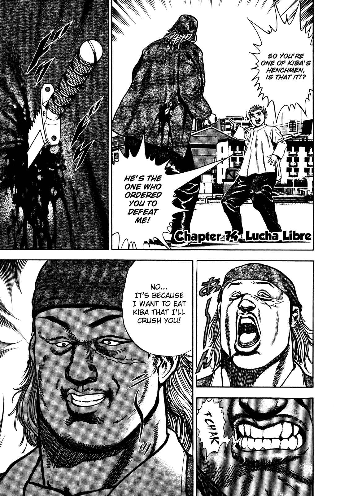 Page 1 Chapter 74 Koukou Tekken-den Tough
