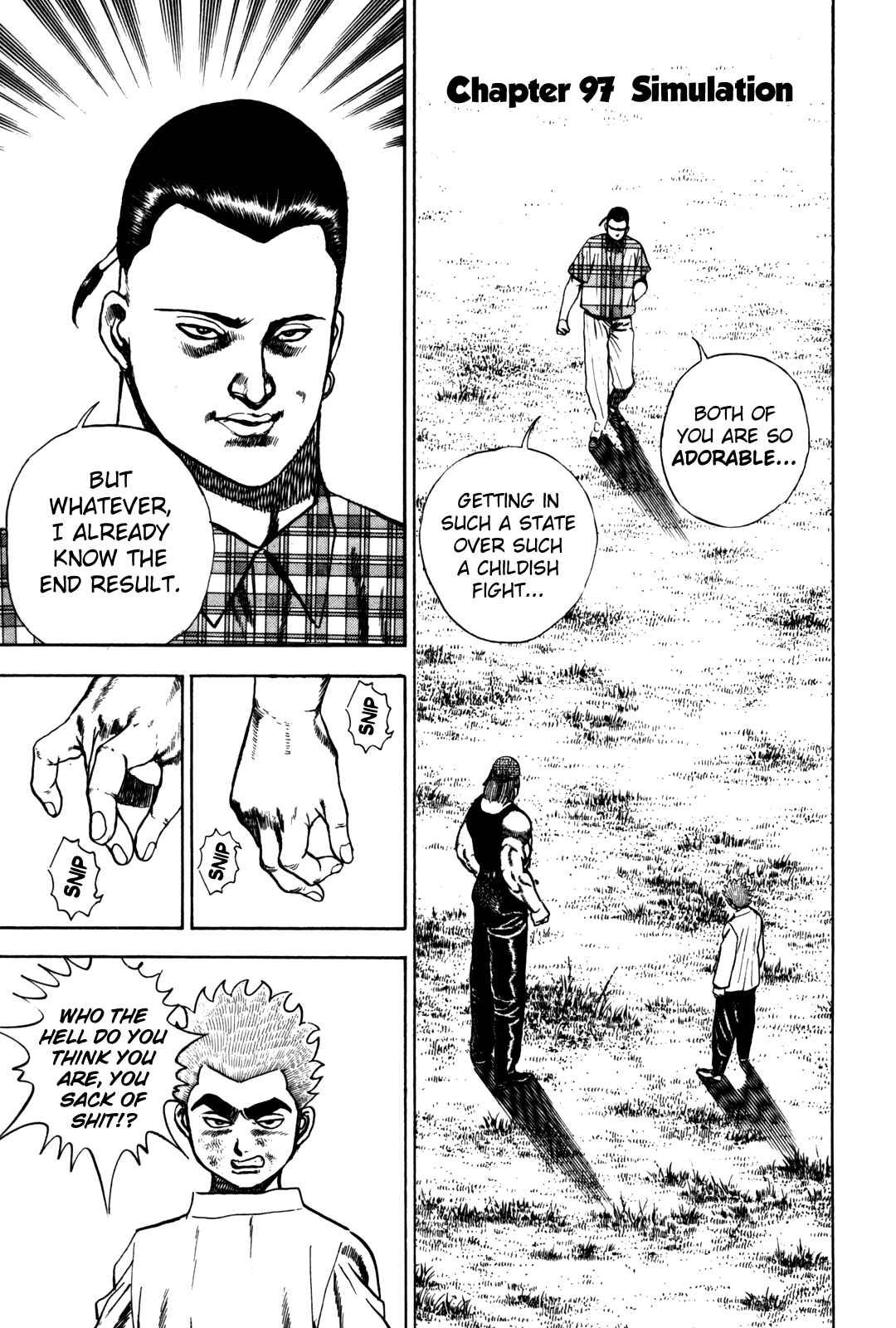 Page 1 Chapter 97 Koukou Tekken-den Tough