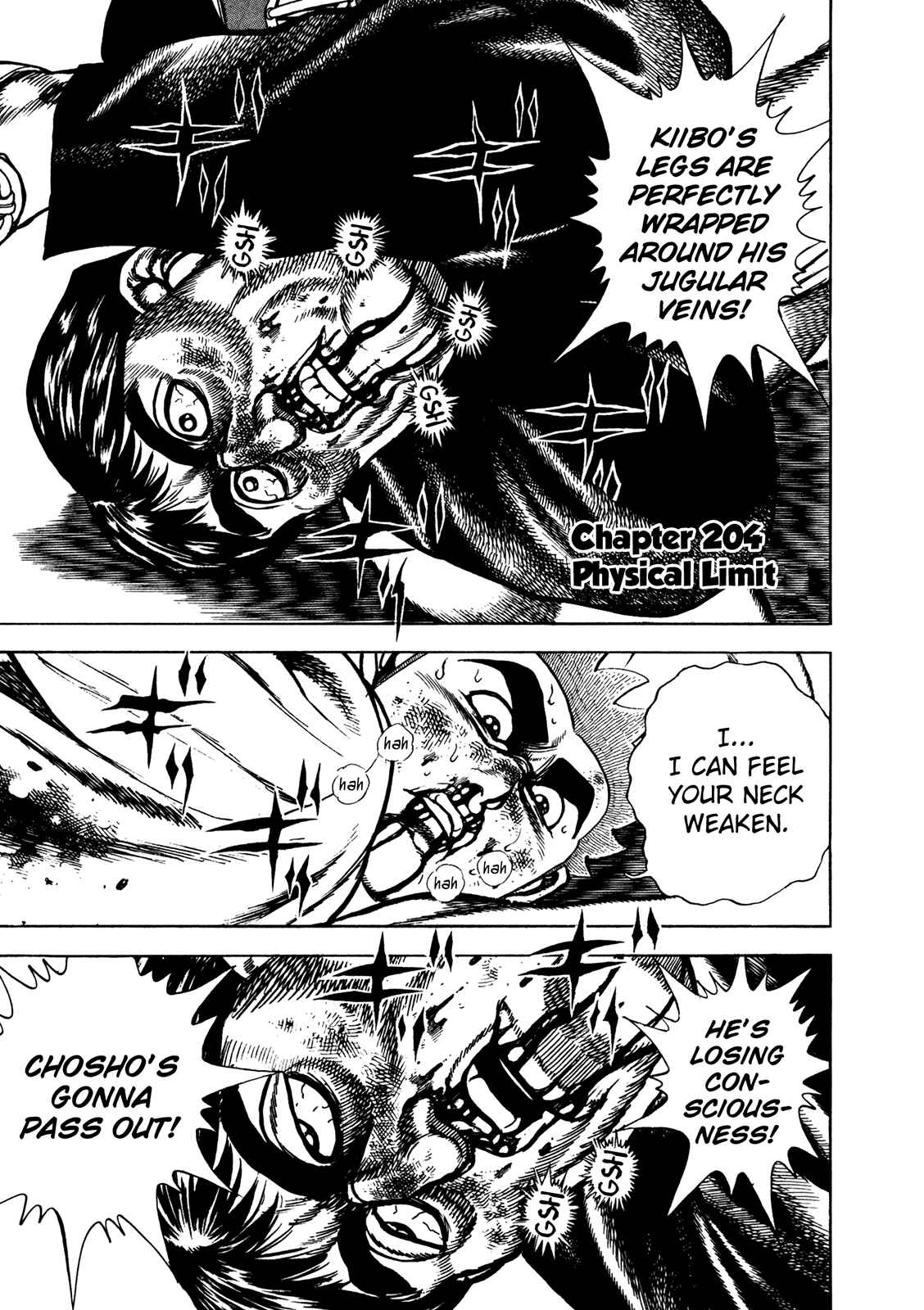 Page 1 Chapter 204 Koukou Tekken-den Tough