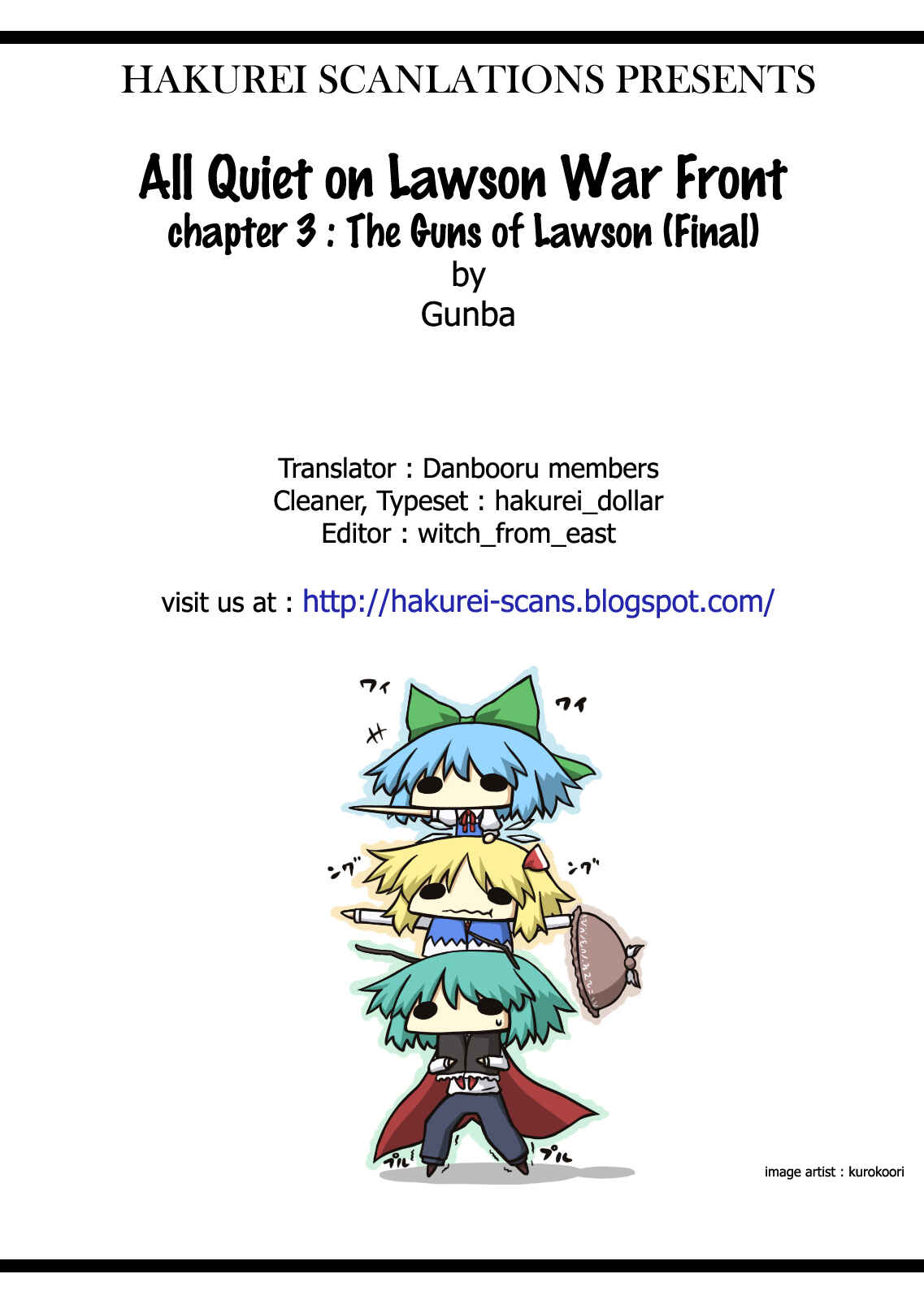 Page 12 Chapter 3 All Quiet on the Lawson Front