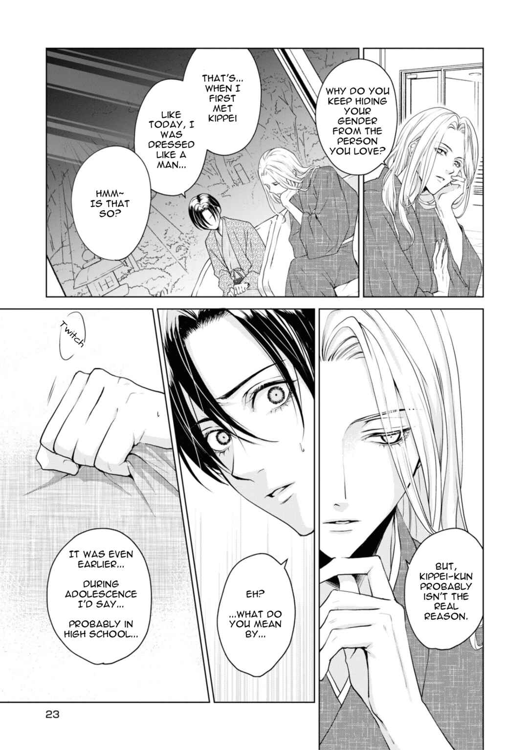 Page 22 Chapter 15 Ikemen Dansou Reiya ni Koishiteru!!