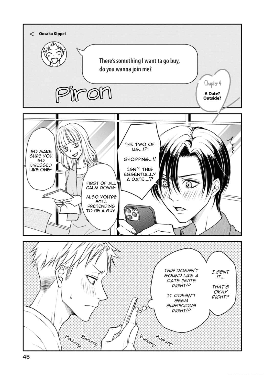 Page 1 Chapter 4 Ikemen Dansou Reiya ni Koishiteru!!