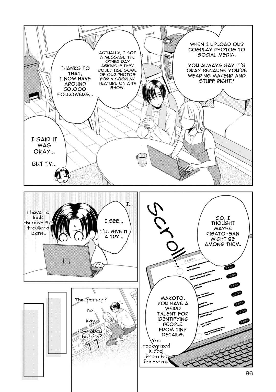 Page 22 Chapter 18 Ikemen Dansou Reiya ni Koishiteru!!